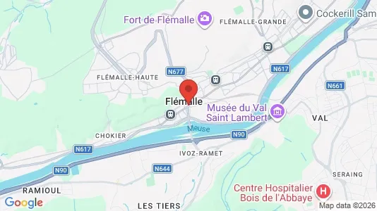 Apartments for rent in Flémalle - Photo from Google Street View