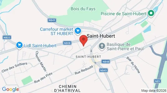 Apartments for rent in Saint-Hubert - Photo from Google Street View
