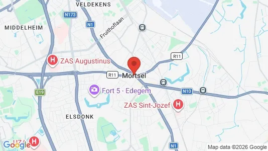 Houses for rent in Mortsel - Photo from Google Street View