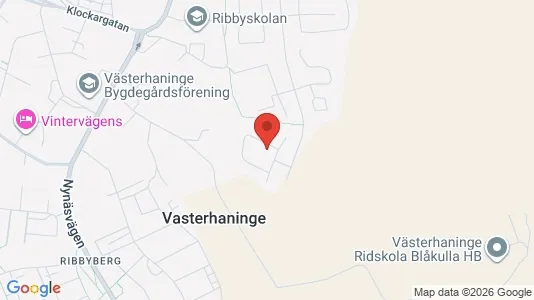 Apartments for rent i Haninge - kort over placeringen