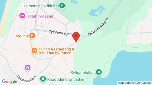 Apartments for rent i Halmstad - kort over placeringen