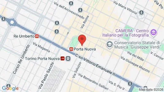 Apartments for rent i Turin - kort over placeringen