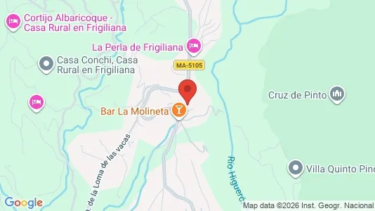 Apartments for rent in Frigiliana - Photo from Google Street View