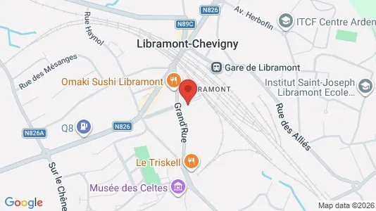 Apartments for rent in Libramont-Chevigny - Photo from Google Street View