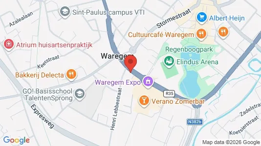 Apartments for rent in Waregem - Photo from Google Street View