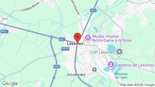 Houses for rent in Lessen - Photo from Google Street View
