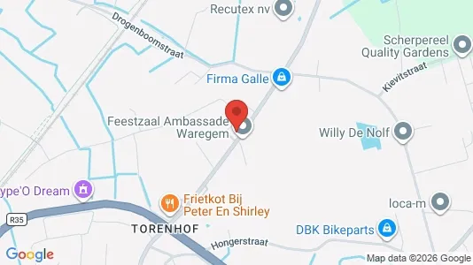 Apartments for rent in Waregem - Photo from Google Street View