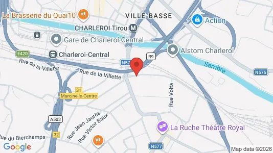 Apartments for rent in Charleroi - Photo from Google Street View