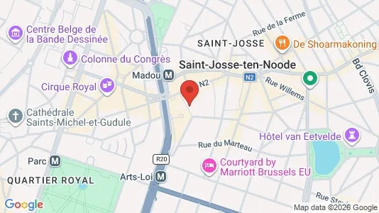 Apartments for rent in Brussels Sint-Joost-ten-Node - Photo from Google Street View