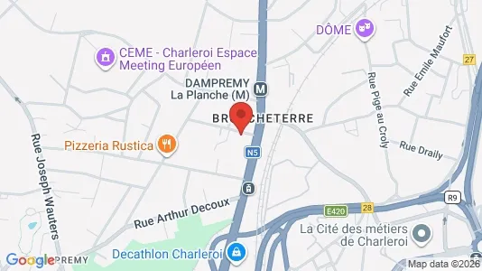 Apartments for rent in Charleroi - Photo from Google Street View