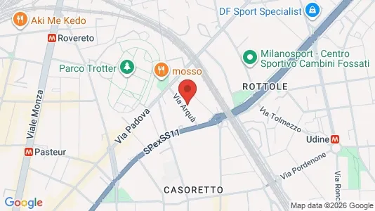 Apartments for rent i Milano Zona 3 - Porta Venezia, Città Studi, Lambrate - kort over placeringen