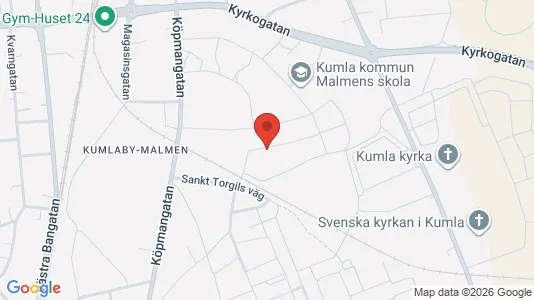 Apartments for rent i Kumla - kort over placeringen