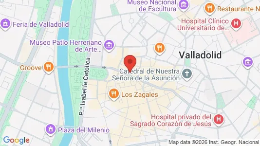 Apartments for rent in Valladolid - Photo from Google Street View