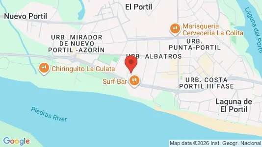 Apartments for rent i Cartaya - kort over placeringen