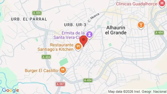Apartments for rent in Alhaurín el Grande - Photo from Google Street View