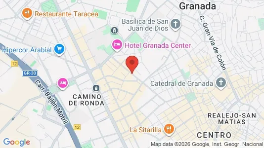 Apartments for rent in Granada - Photo from Google Street View