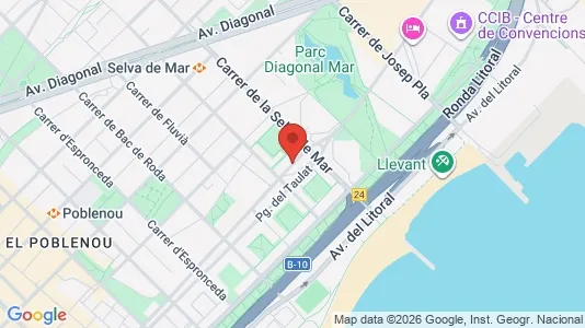 Apartments for rent in Barcelona Sant Martí - Photo from Google Street View