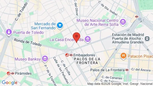 Apartments for rent in Madrid Centro - Photo from Google Street View