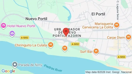 Apartments for rent i Cartaya - kort over placeringen