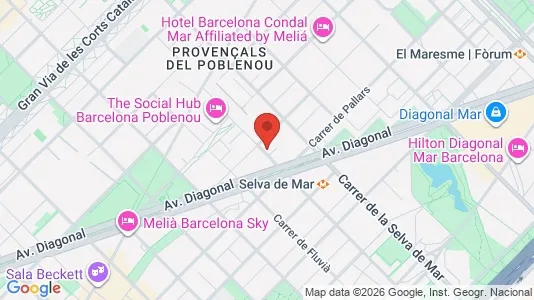 Apartments for rent in Barcelona Sant Martí - Photo from Google Street View