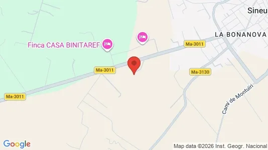 Apartments for rent i Sineu - kort over placeringen