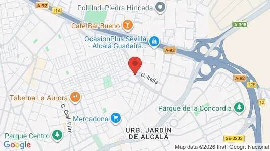 Apartments for rent in Alcalá de Guadaíra - Photo from Google Street View