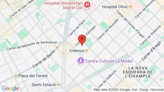 Apartments for rent in Barcelona Les Corts - Photo from Google Street View