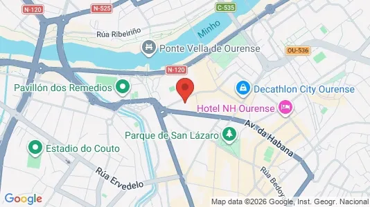 Apartments for rent in Ourense - Photo from Google Street View