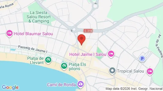 Apartments for rent in Salou - Photo from Google Street View
