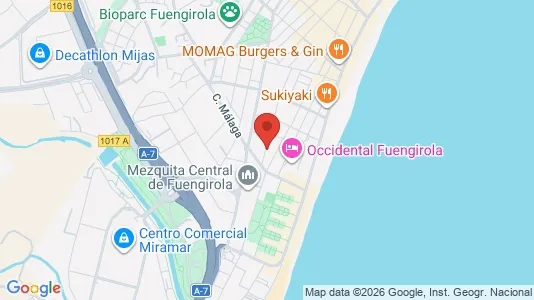 Apartments for rent in Fuengirola - Photo from Google Street View