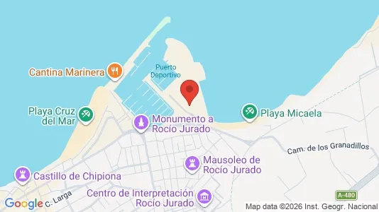 Apartments for rent in Chipiona - Photo from Google Street View