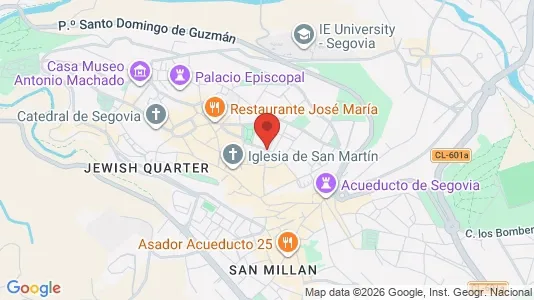 Apartments for rent in Segovia - Photo from Google Street View