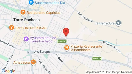 Apartments for rent in Torre-Pacheco - Photo from Google Street View