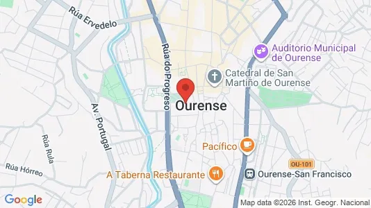 Rooms for rent in Ourense - Photo from Google Street View