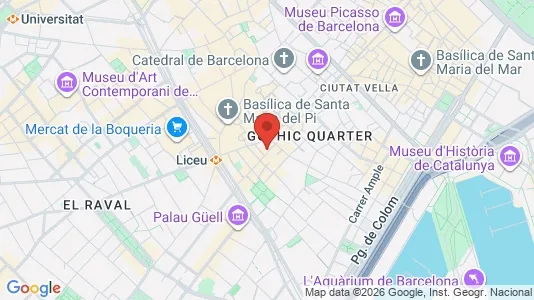 Apartments for rent in Barcelona Ciutat Vella - Photo from Google Street View