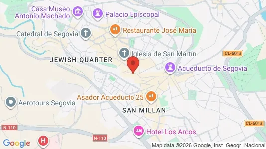 Apartments for rent in Segovia - Photo from Google Street View