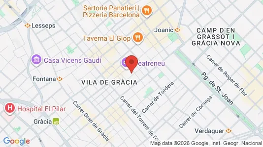 Apartments for rent in Barcelona Gràcia - Photo from Google Street View