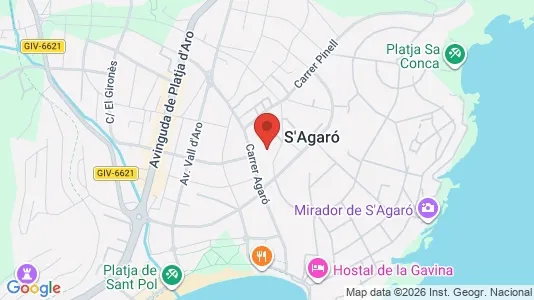 Apartments for rent in Sant Feliu de Guíxols - Photo from Google Street View