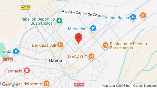Apartments for rent in Baena - Photo from Google Street View