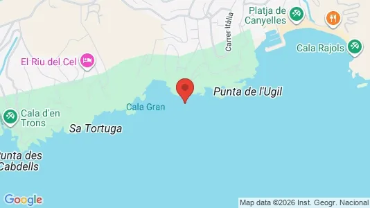 Apartments for rent in Lloret de Mar - Photo from Google Street View
