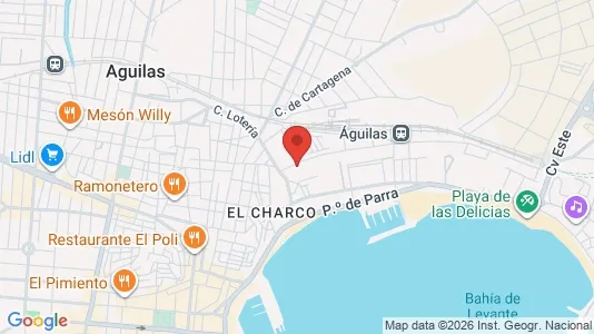 Apartments for rent in Águilas - Photo from Google Street View