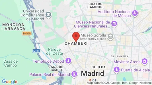 Houses for rent in Madrid Chamberí - Photo from Google Street View