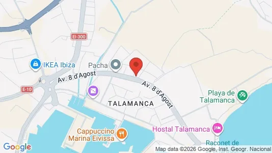 Apartments for rent in Eivissa - Photo from Google Street View