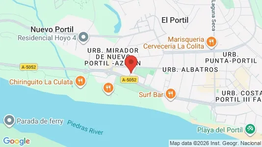 Apartments for rent i Cartaya - kort over placeringen