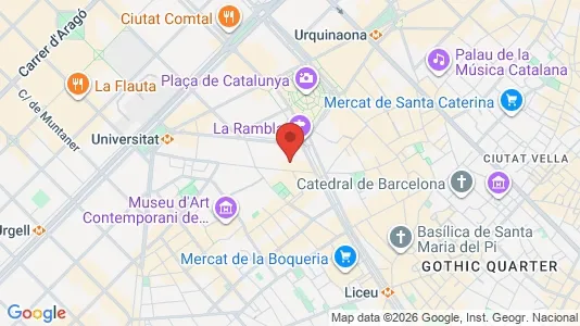 Apartments for rent in Barcelona Ciutat Vella - Photo from Google Street View