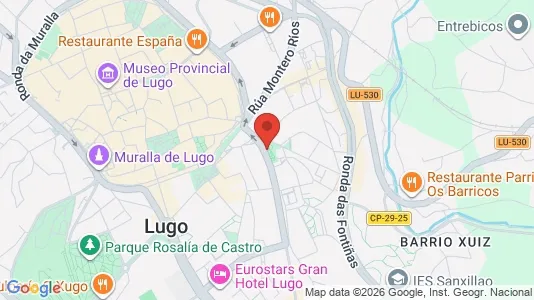 Apartments for rent in Lugo - Photo from Google Street View