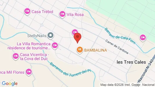 Apartments for rent in L'Ametlla de Mar - Photo from Google Street View