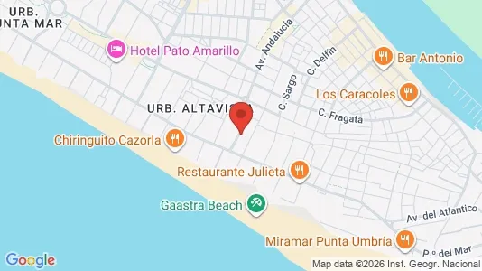 Apartments for rent in Punta Umbría - Photo from Google Street View
