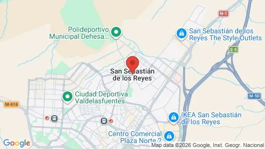 Houses for rent in San Sebastián de los Reyes - Photo from Google Street View