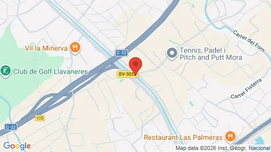 Apartments for rent i Mataró - kort over placeringen